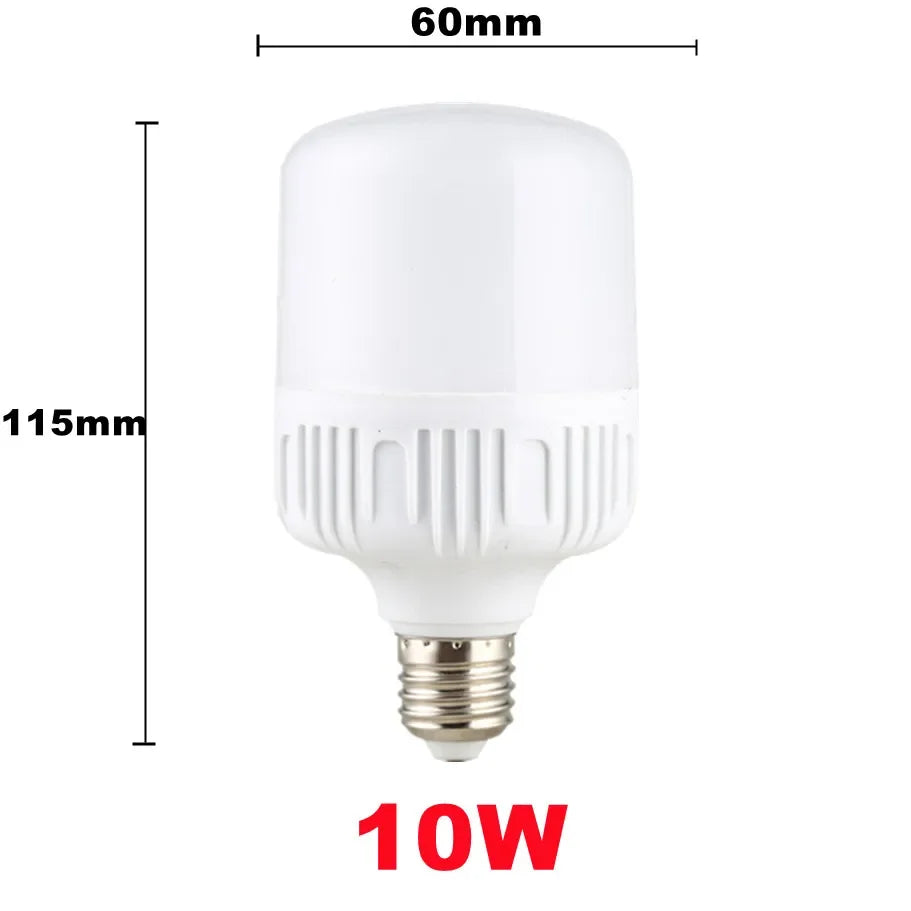 100W E27 LED Bulb – High Brightness White Light
