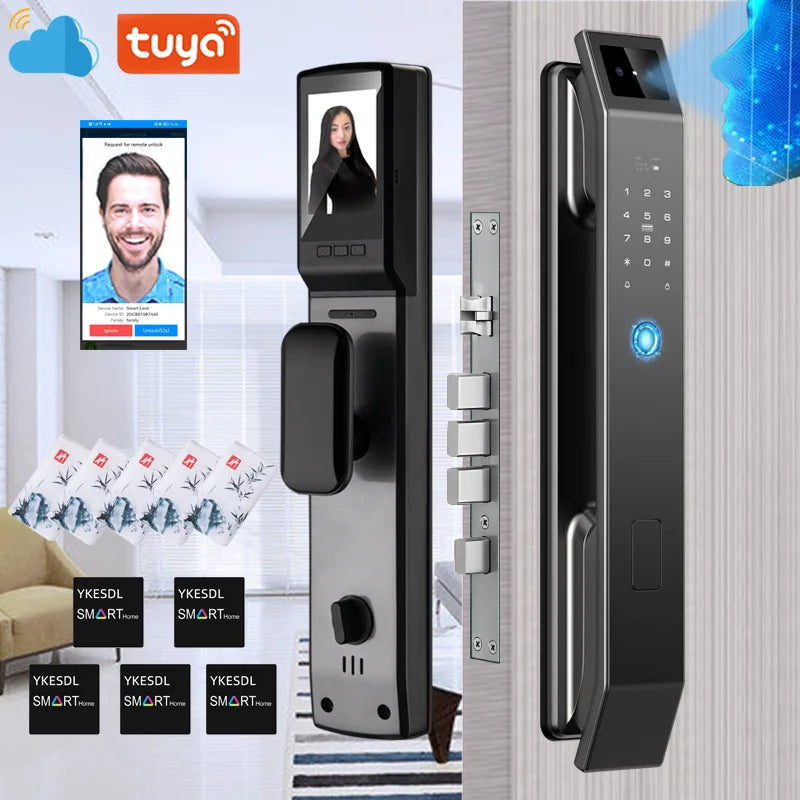 3D Face Recognition & Fingerprint Door Lock