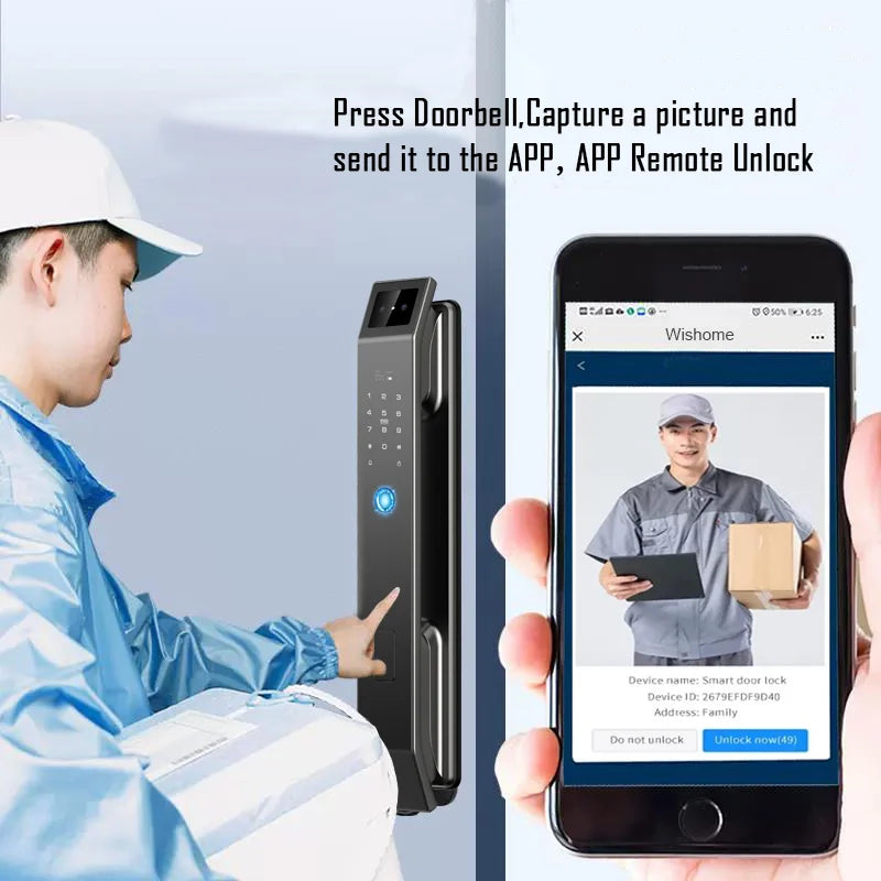 3D Face Recognition & Fingerprint Door Lock