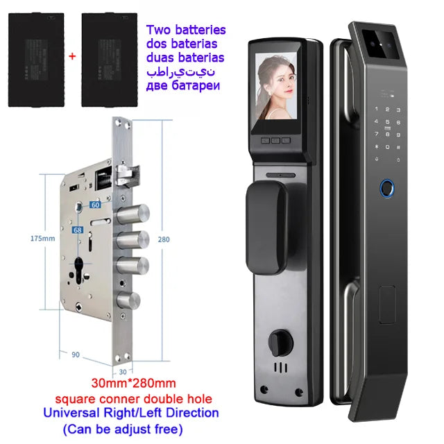 3D Face Recognition & Fingerprint Door Lock