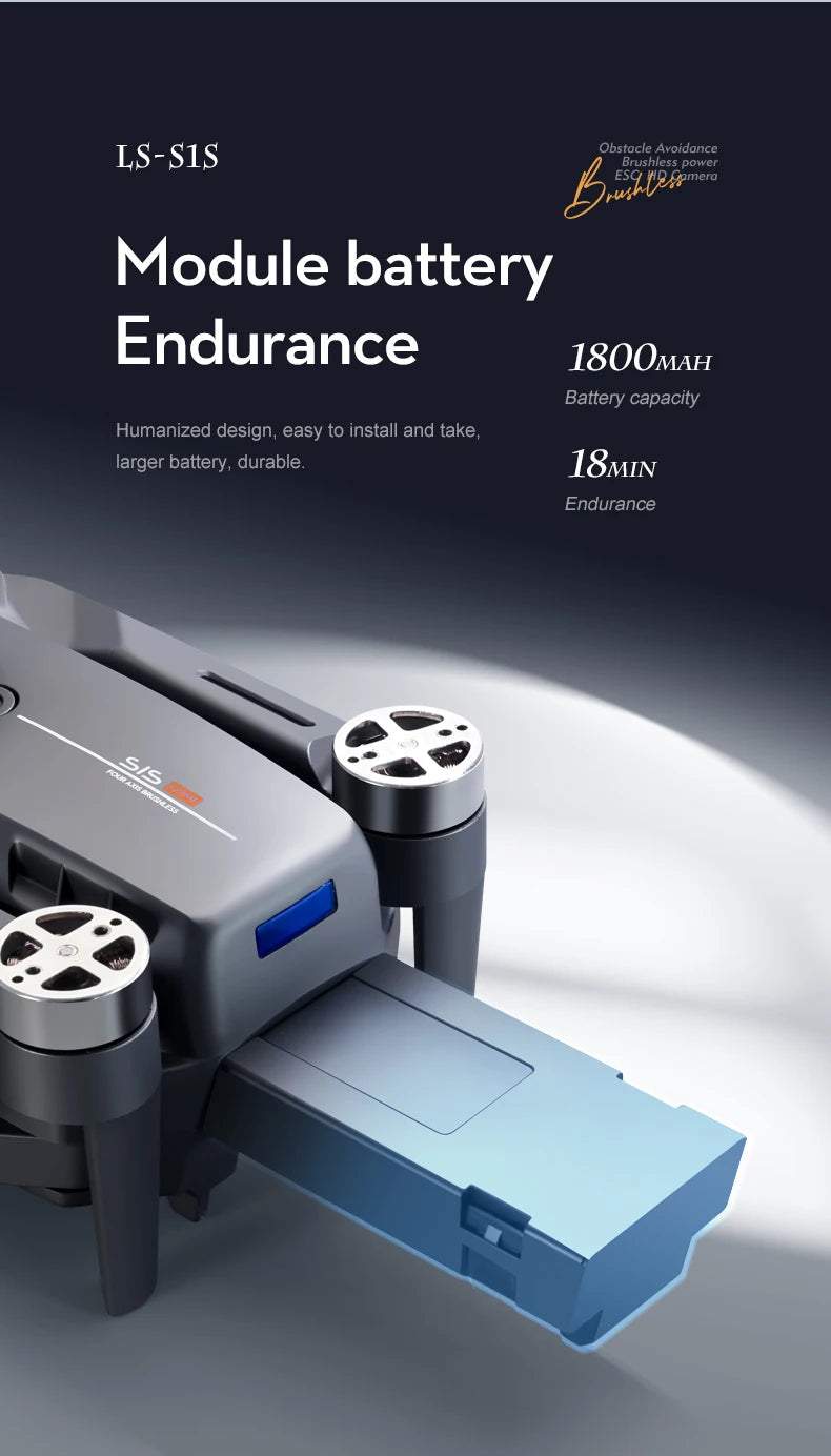S1S 8K HD Mini Drone with Dual Camera