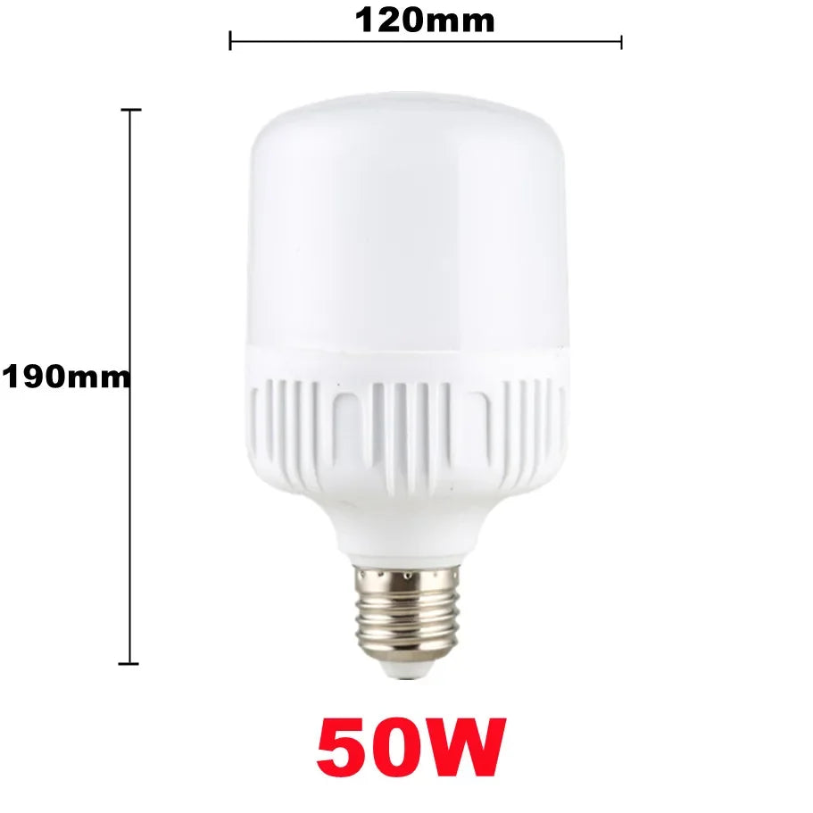 100W E27 LED Bulb – High Brightness White Light