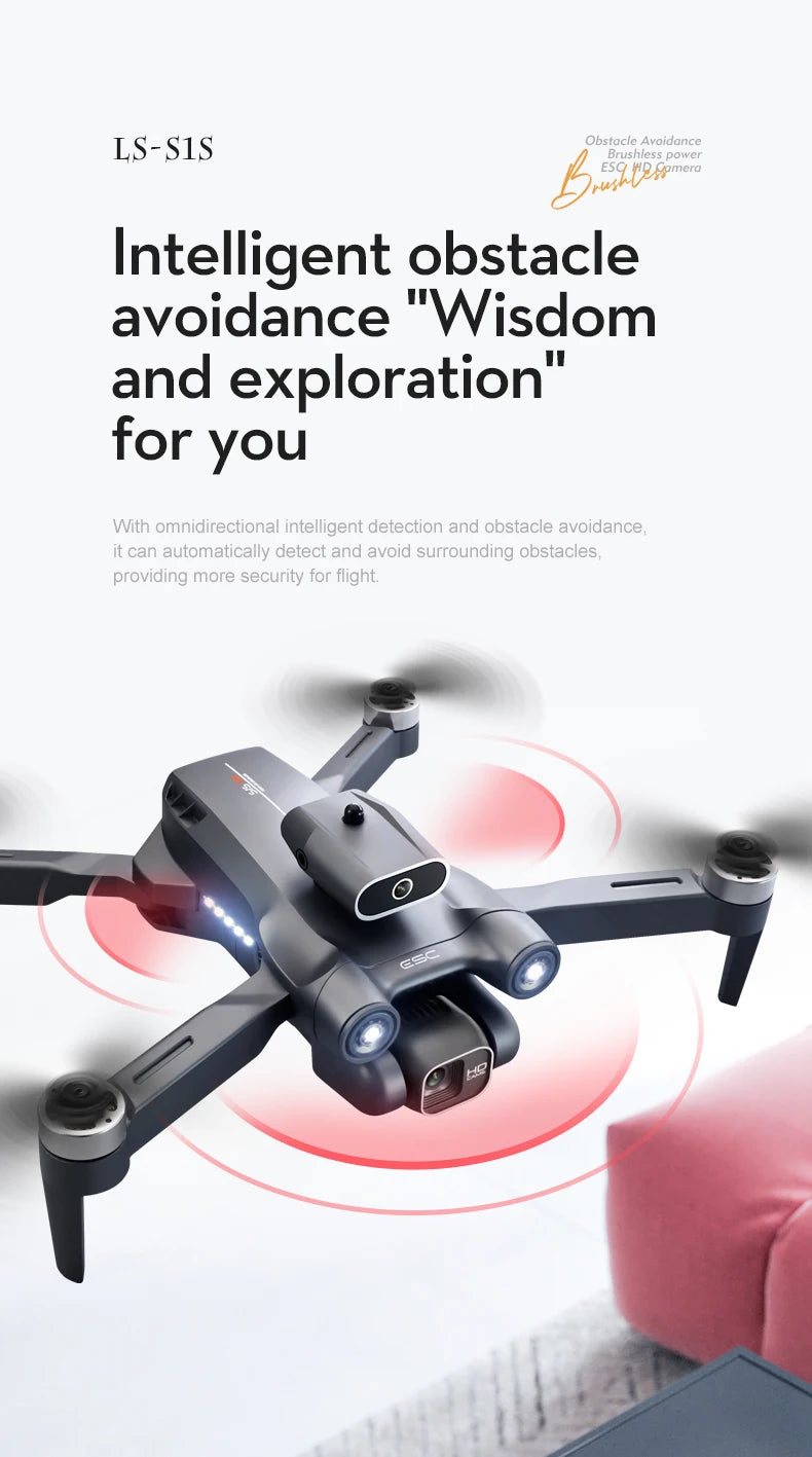S1S 8K HD Mini Drone with Dual Camera