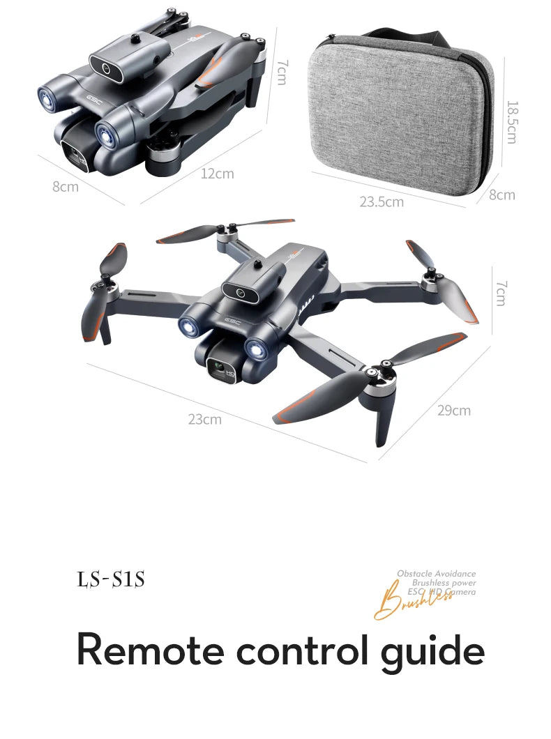 S1S 8K HD Mini Drone with Dual Camera