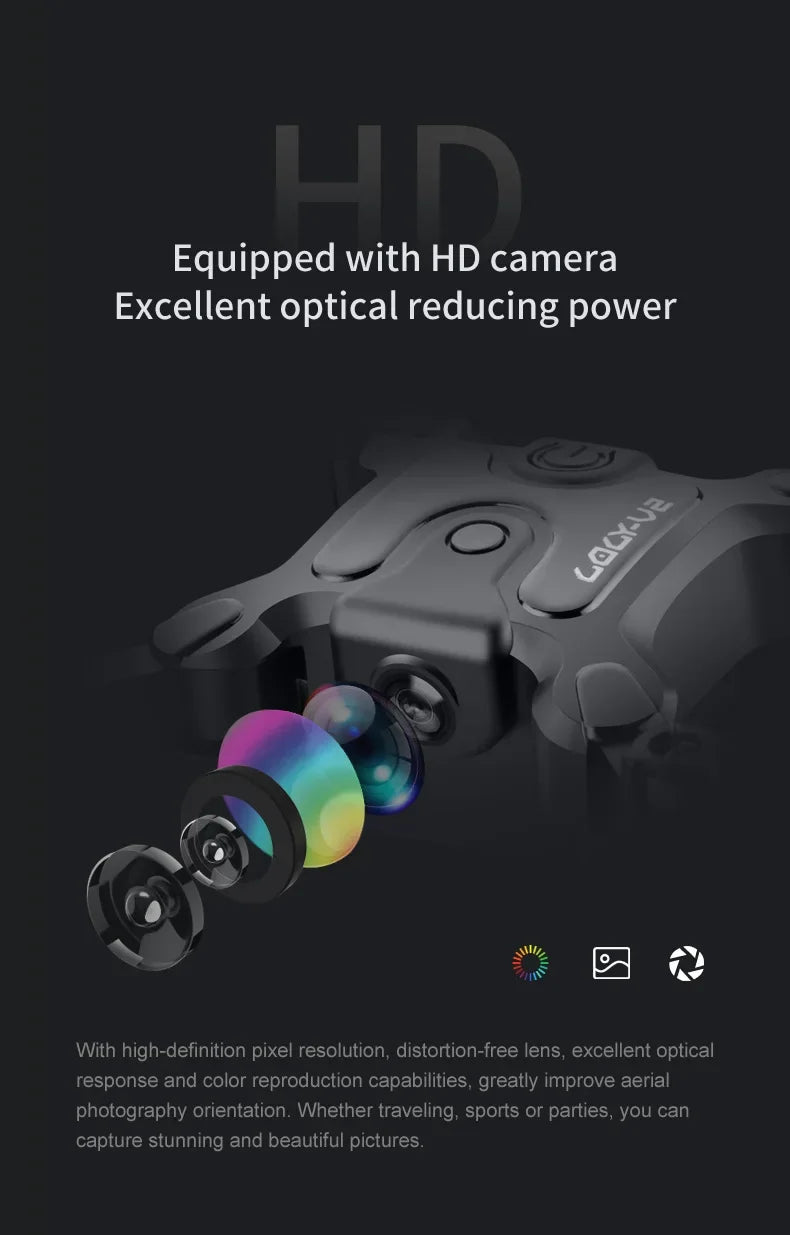 Xiaomi V2 Mini Drone 8K HD Foldable Quadcopter