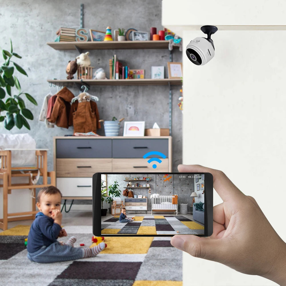 A9 WiFi Mini Camera 1080P – Wireless Video & Voice Recorder