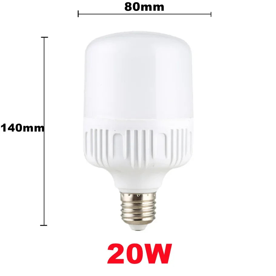 100W E27 LED Bulb – High Brightness White Light