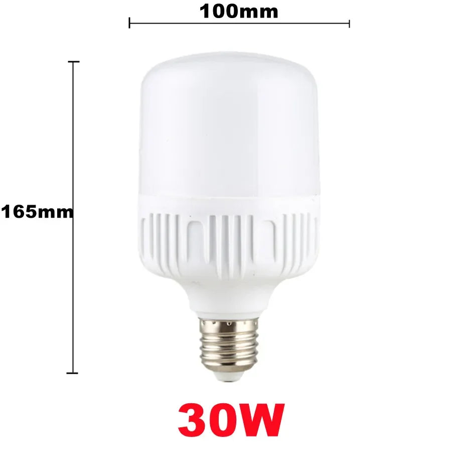 100W E27 LED Bulb – High Brightness White Light