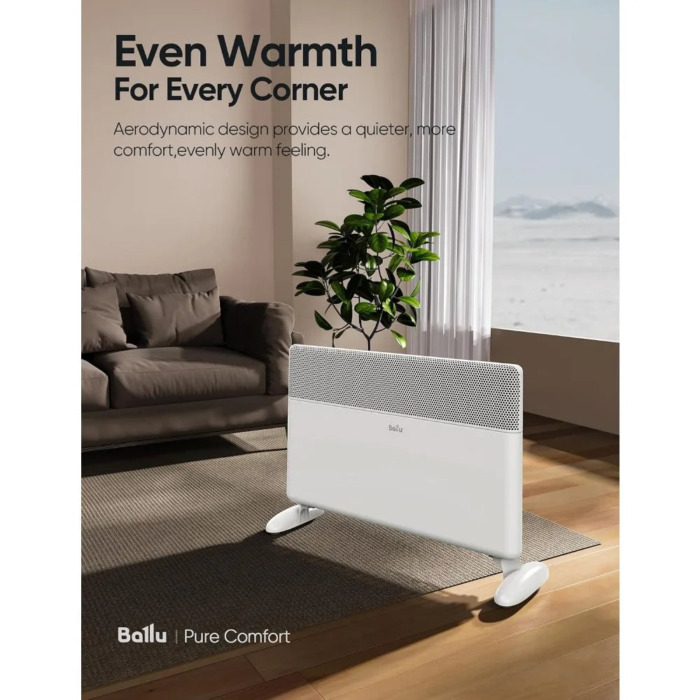 1500W Convection Panel Heater with WiFi & Remote Control