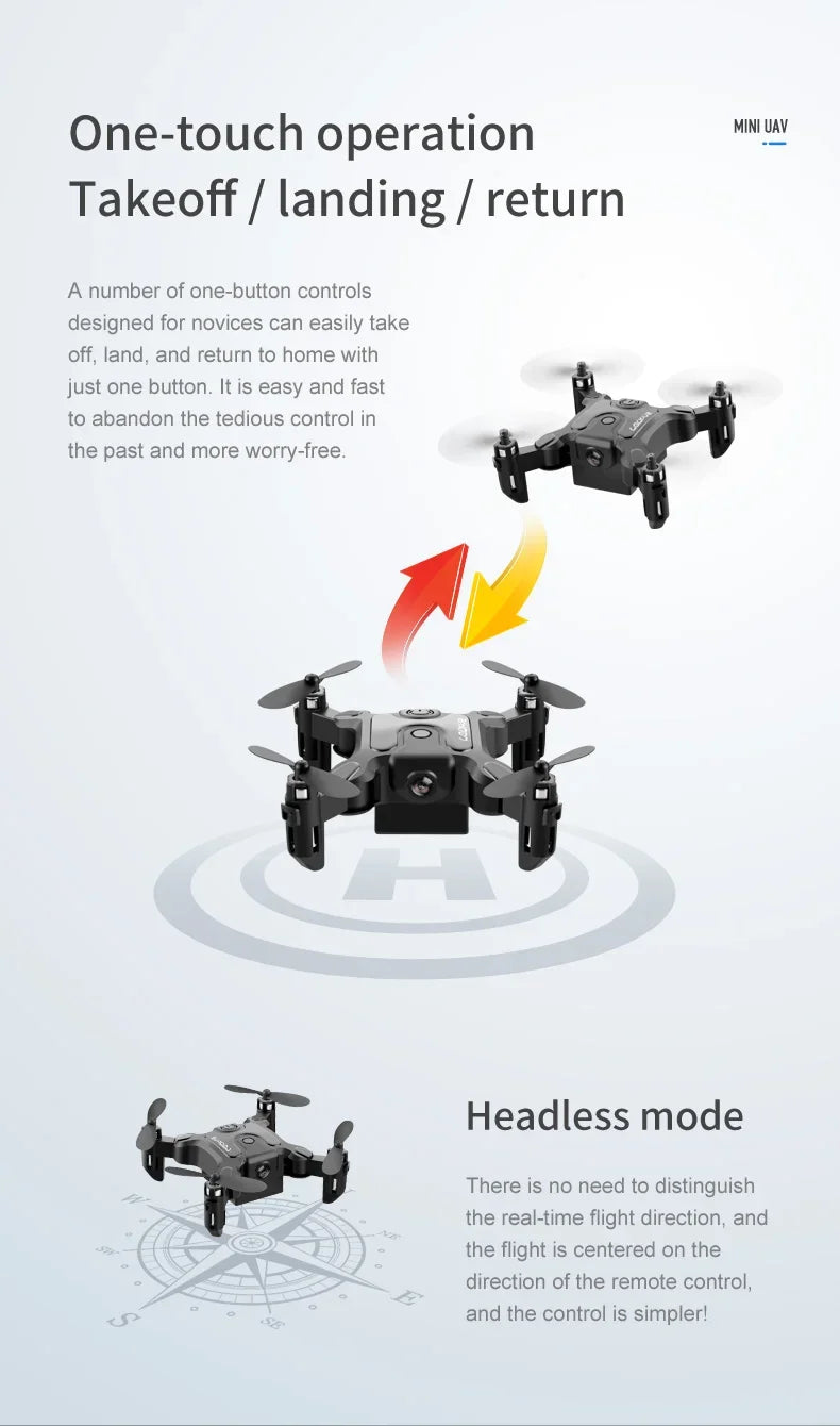 Xiaomi V2 Mini Drone 8K HD Foldable Quadcopter