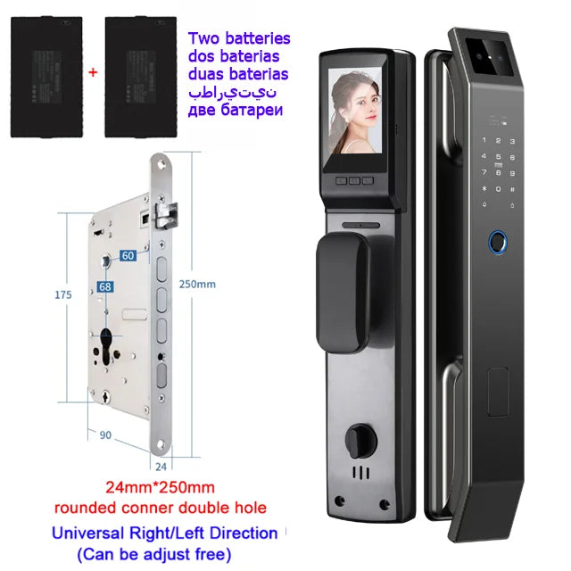 3D Face Recognition & Fingerprint Door Lock