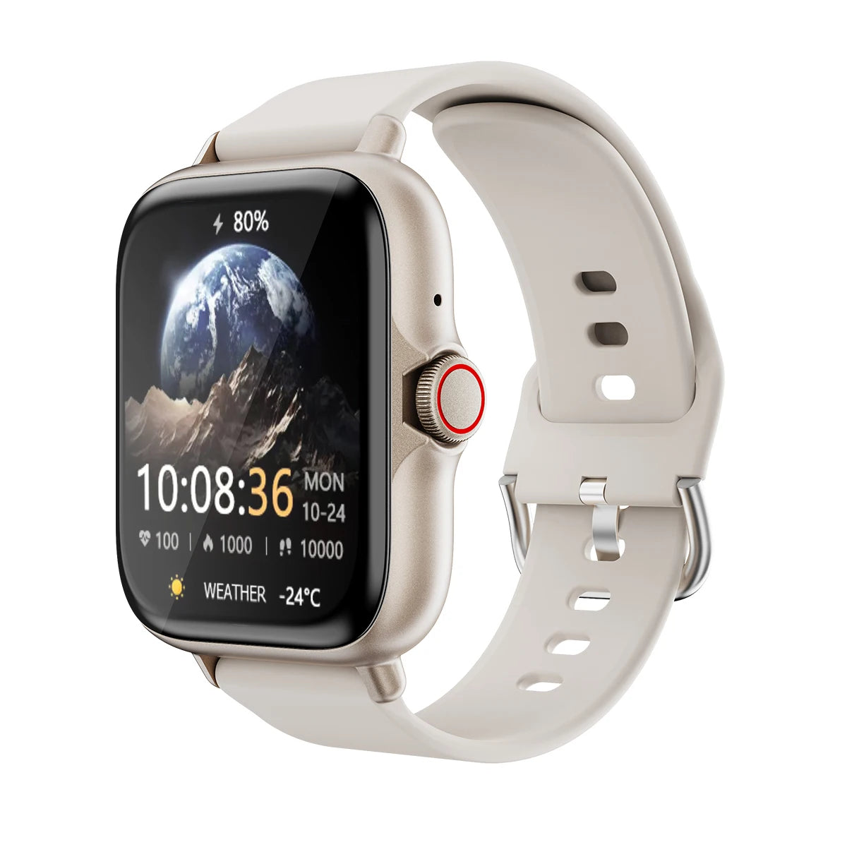 1.83" Waterproof Smartwatch with Call and Health Tracking – iOS & Android