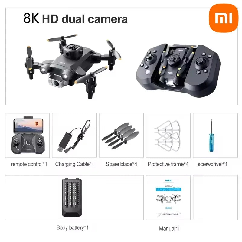 Xiaomi V2 Mini Drone 8K HD Foldable Quadcopter
