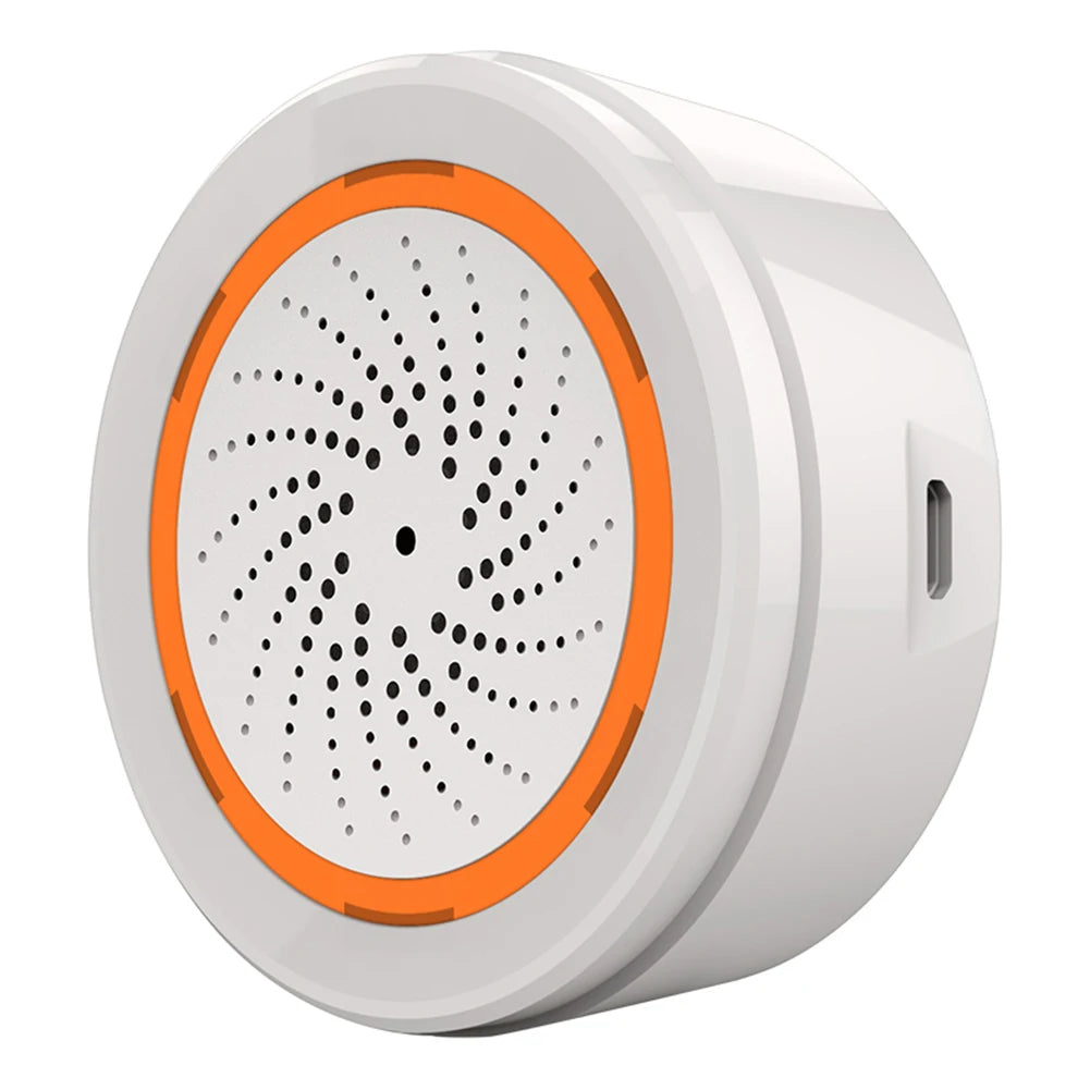 Tuya Zigbee USB Sound & Light Smart Alarm Siren