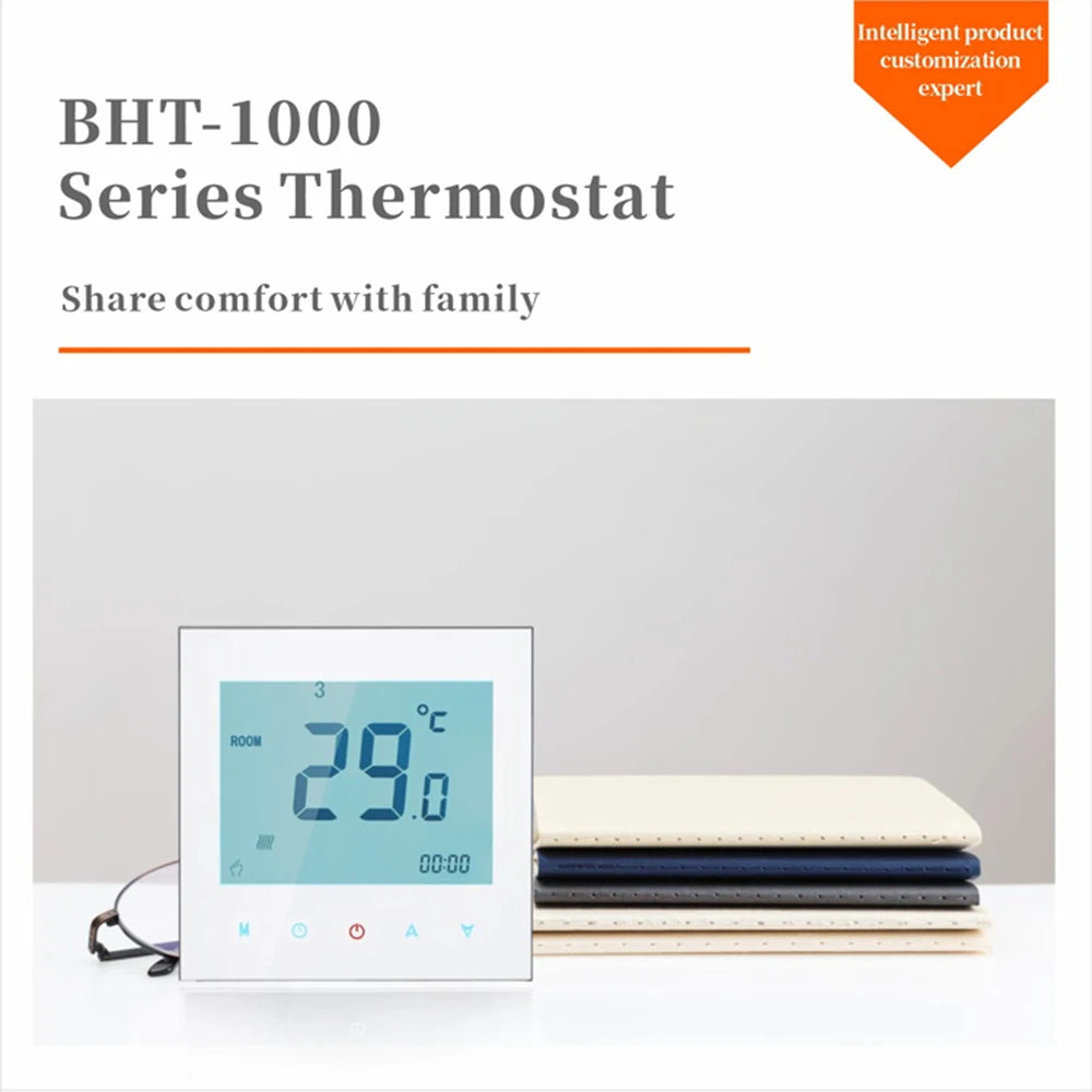 5A Programmable LCD Touch Screen Water Heating Thermostat