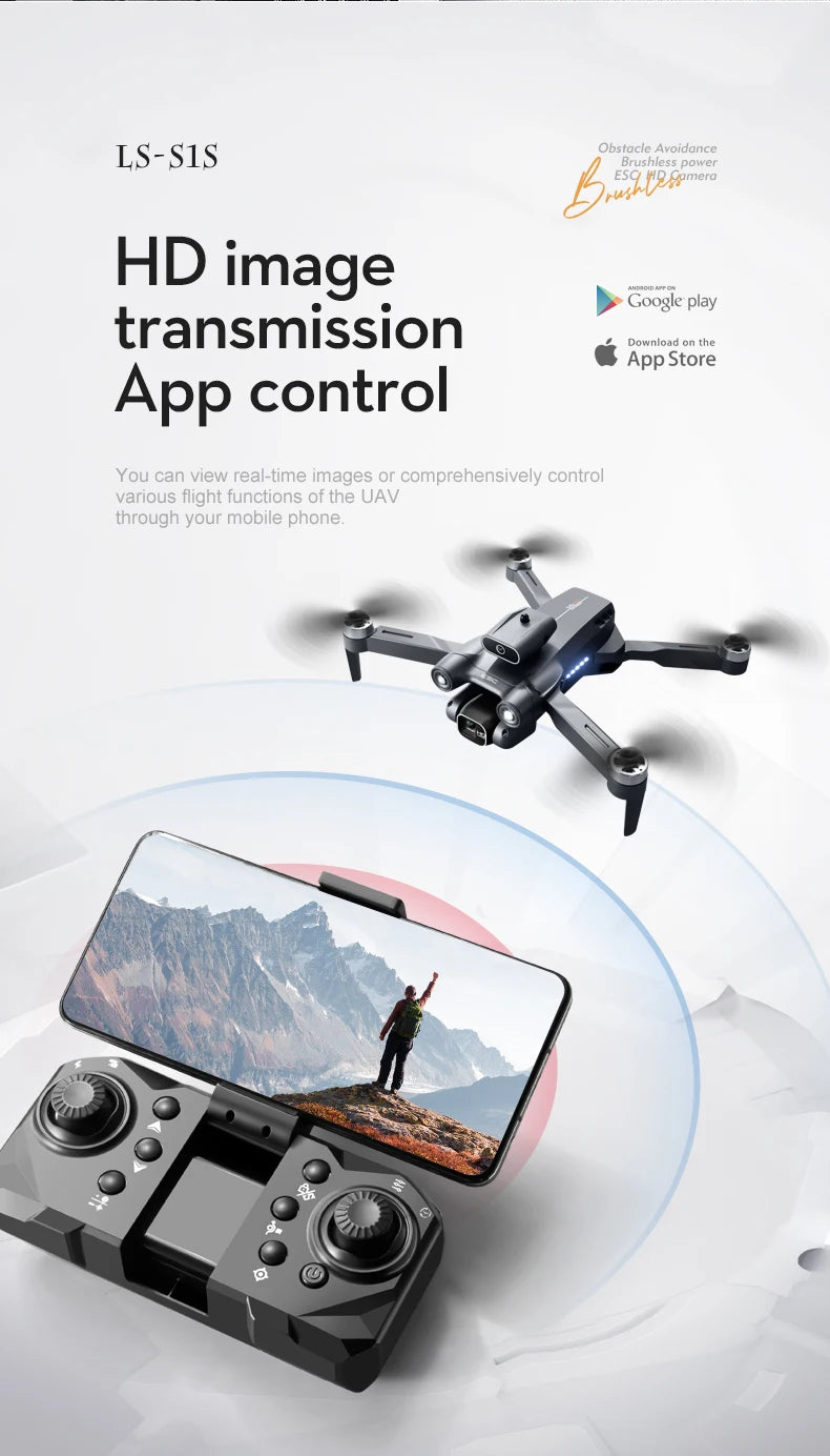 S1S 8K HD Mini Drone with Dual Camera