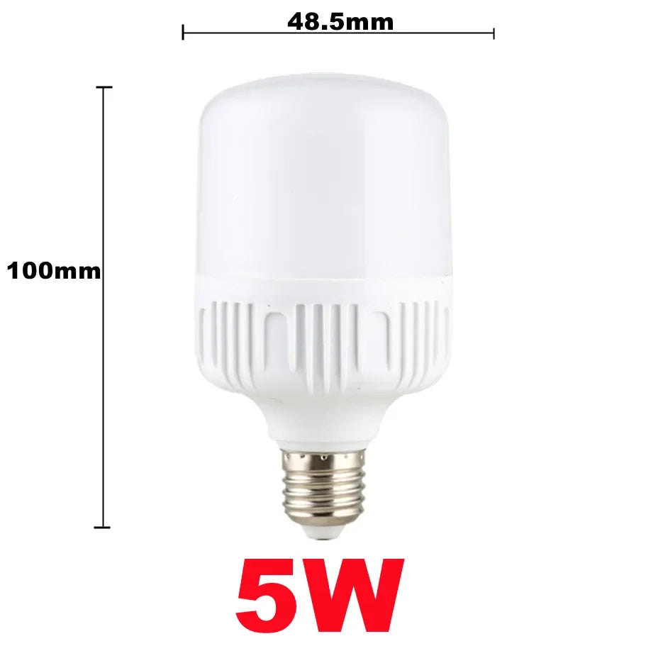100W E27 LED Bulb – High Brightness White Light