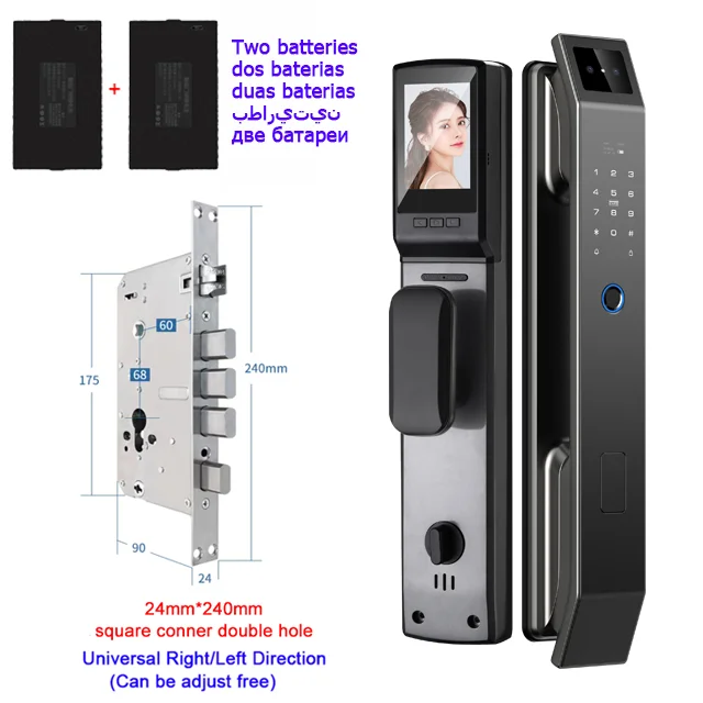 3D Face Recognition & Fingerprint Door Lock