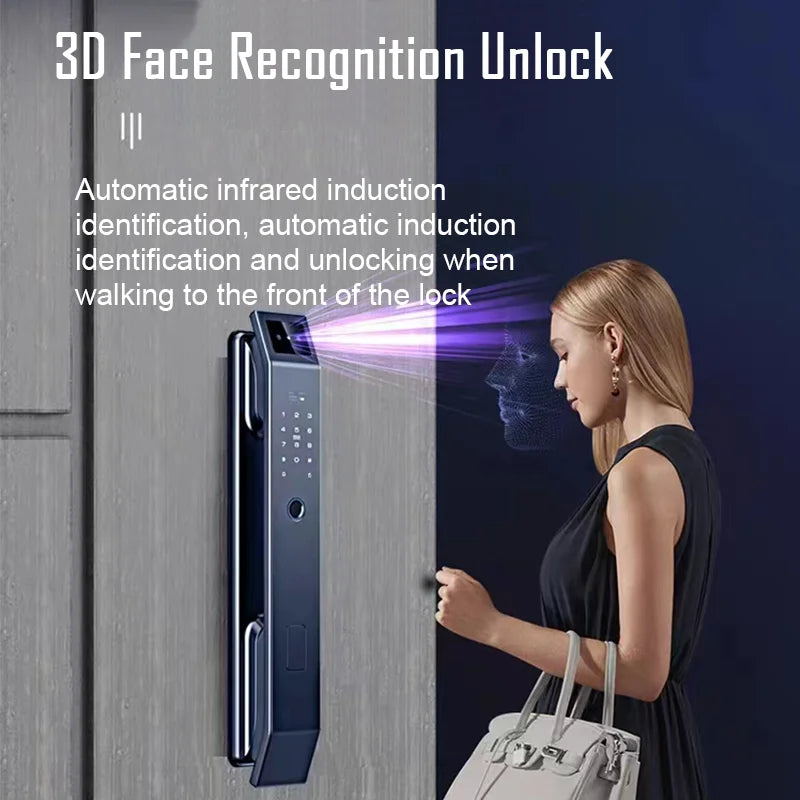 3D Face Recognition & Fingerprint Door Lock
