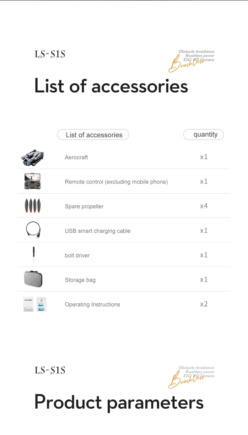 S1S 8K HD Mini Drone with Dual Camera