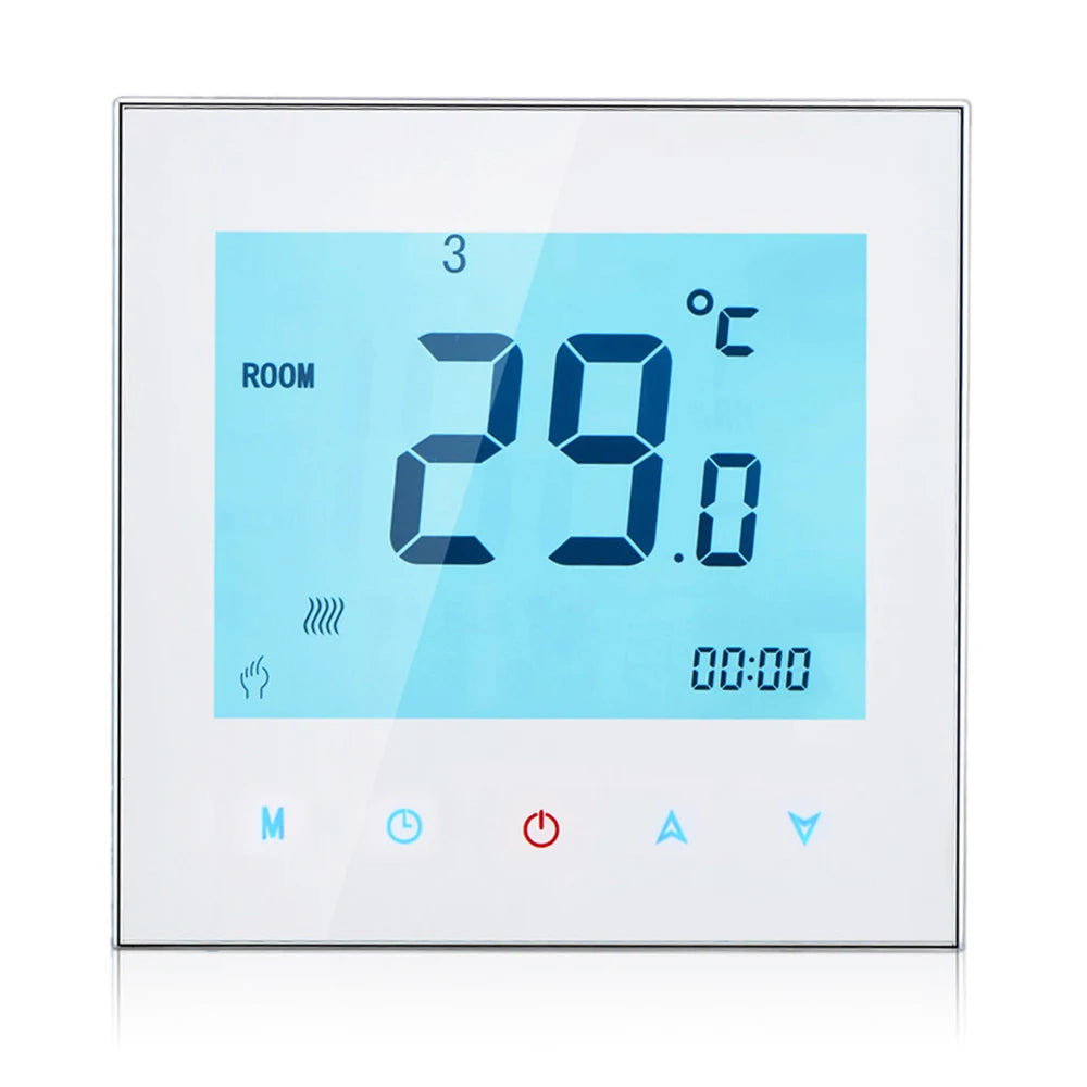 5A Programmable LCD Touch Screen Water Heating Thermostat
