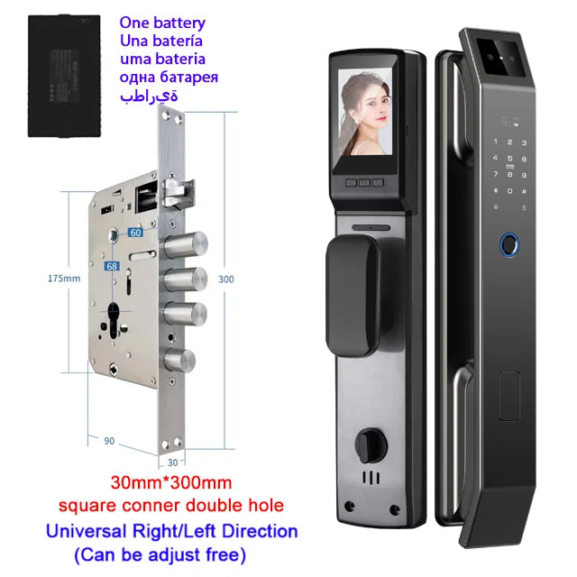 3D Face Recognition & Fingerprint Door Lock