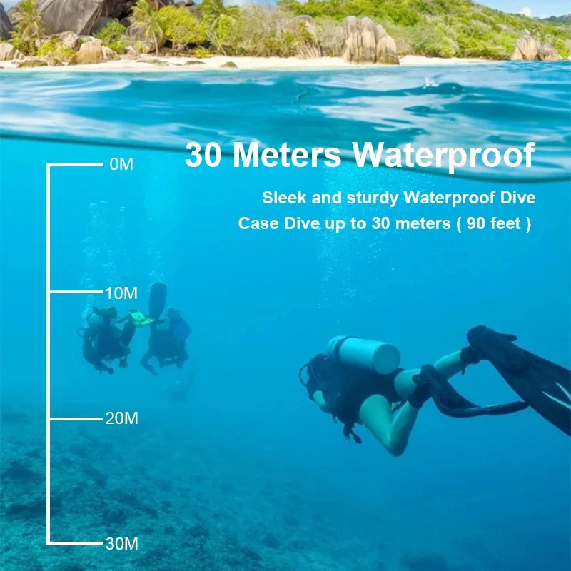 4K Waterproof Action Camera with WiFi & 170° Wide Angle