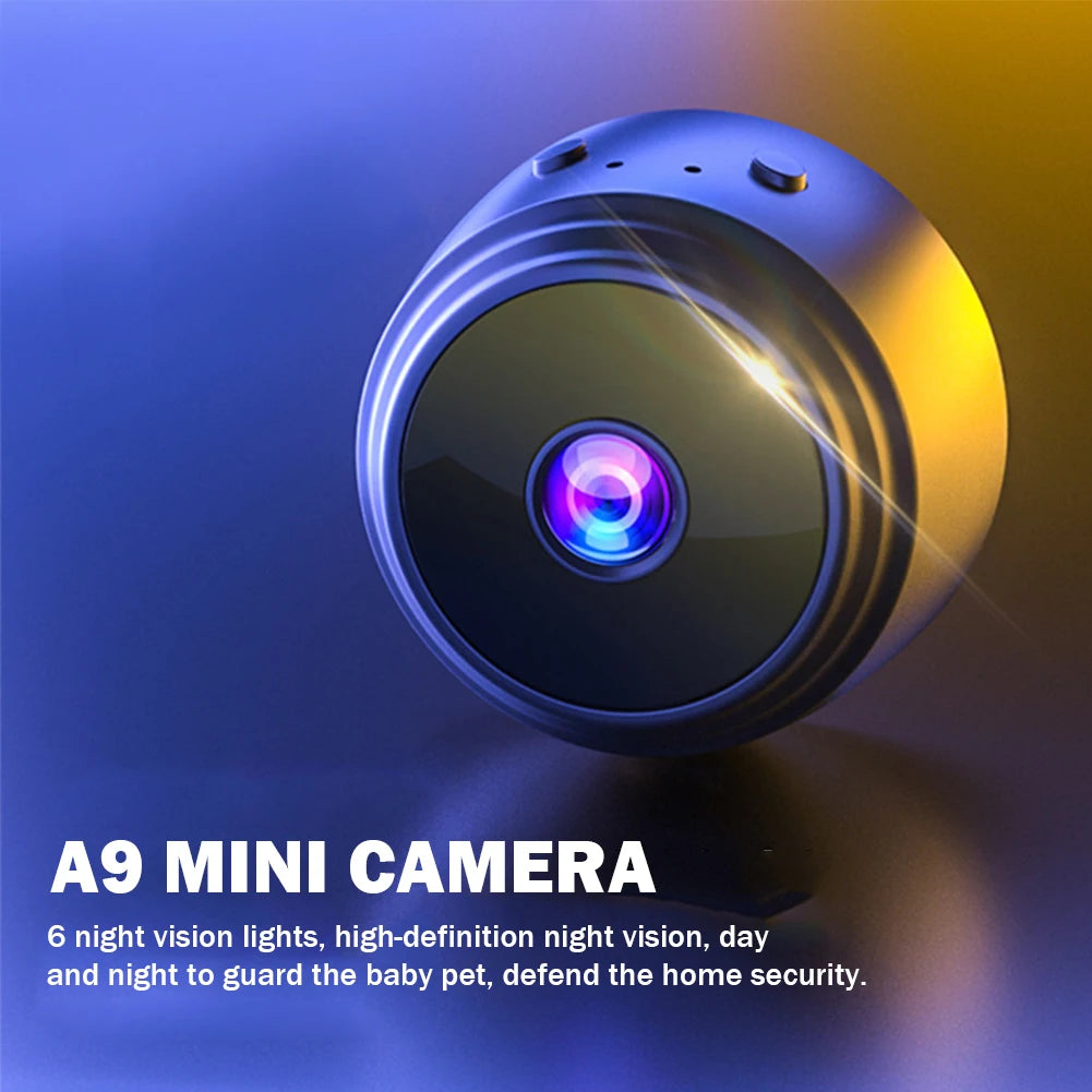 A9 WiFi Mini Camera 1080P – Wireless Video & Voice Recorder