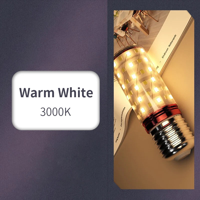 6pcs LED Corn Lamps – 3W to 15W E27/E14 (220V/110V)