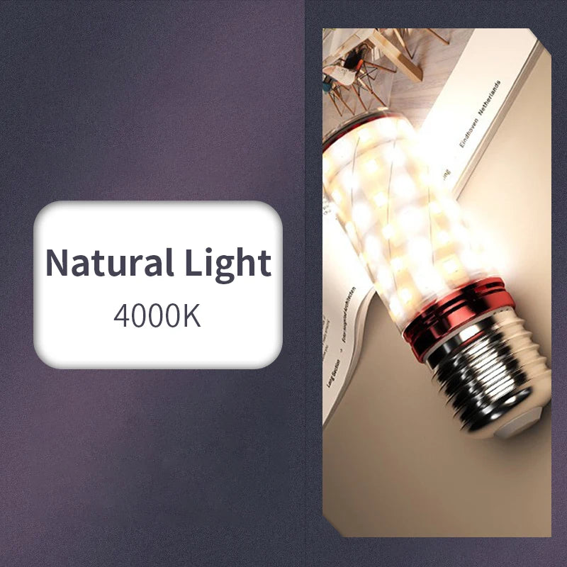 6pcs LED Corn Lamps – 3W to 15W E27/E14 (220V/110V)